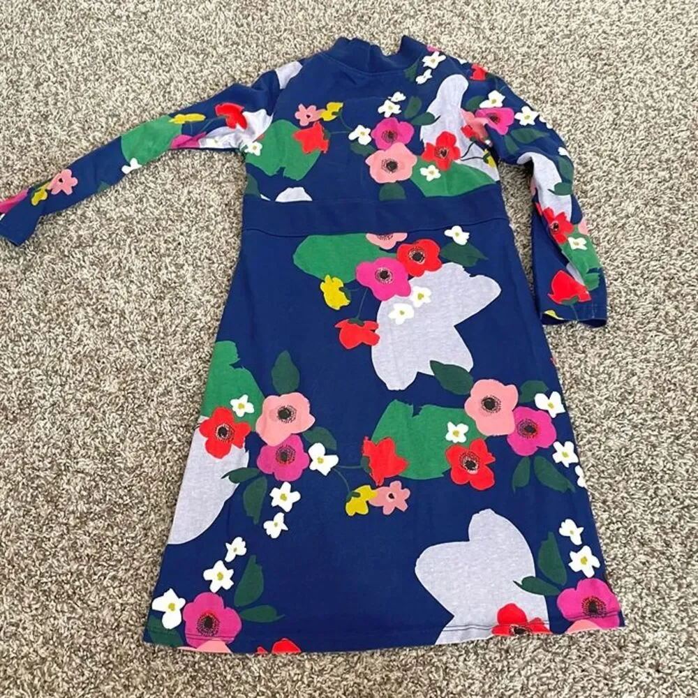Size 8 / Girls Floral Tea Long Sleeve Dress